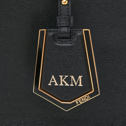 Fendi Vitello Elite Large 2Jours Tote Black 11 of 13