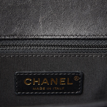 Chanel Lambskin Quilted New Medium Boy Flap Black 5 of 15
