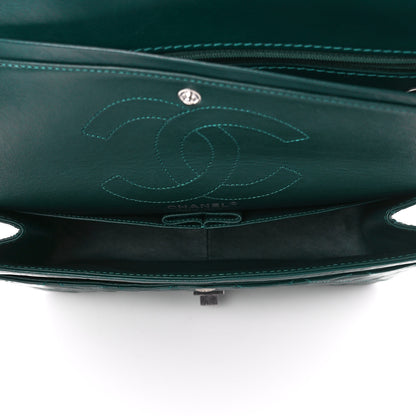 Chanel Aged Calfskin Quilted 2.55 Reissue 226 Flap Green 5 of 11