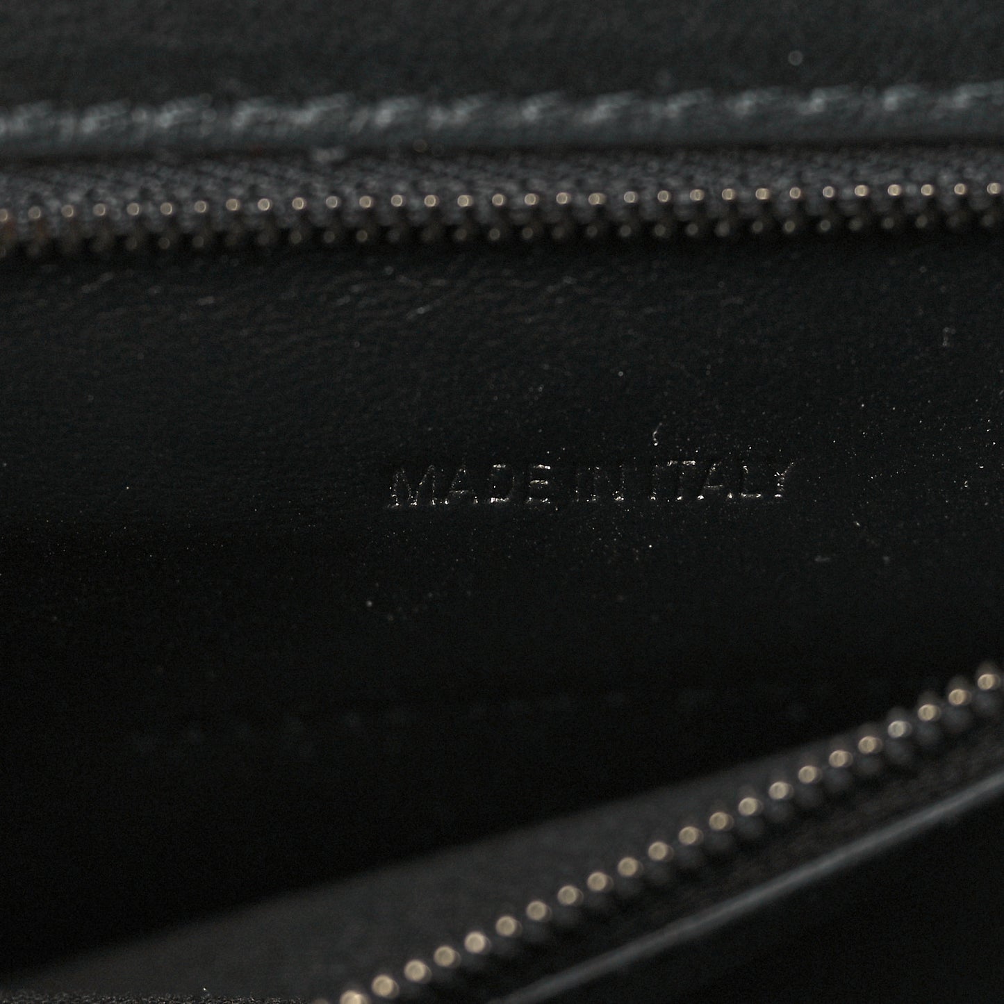 Nappa BB Monogram Embossed Small Hourglass Top Handle Bag Black