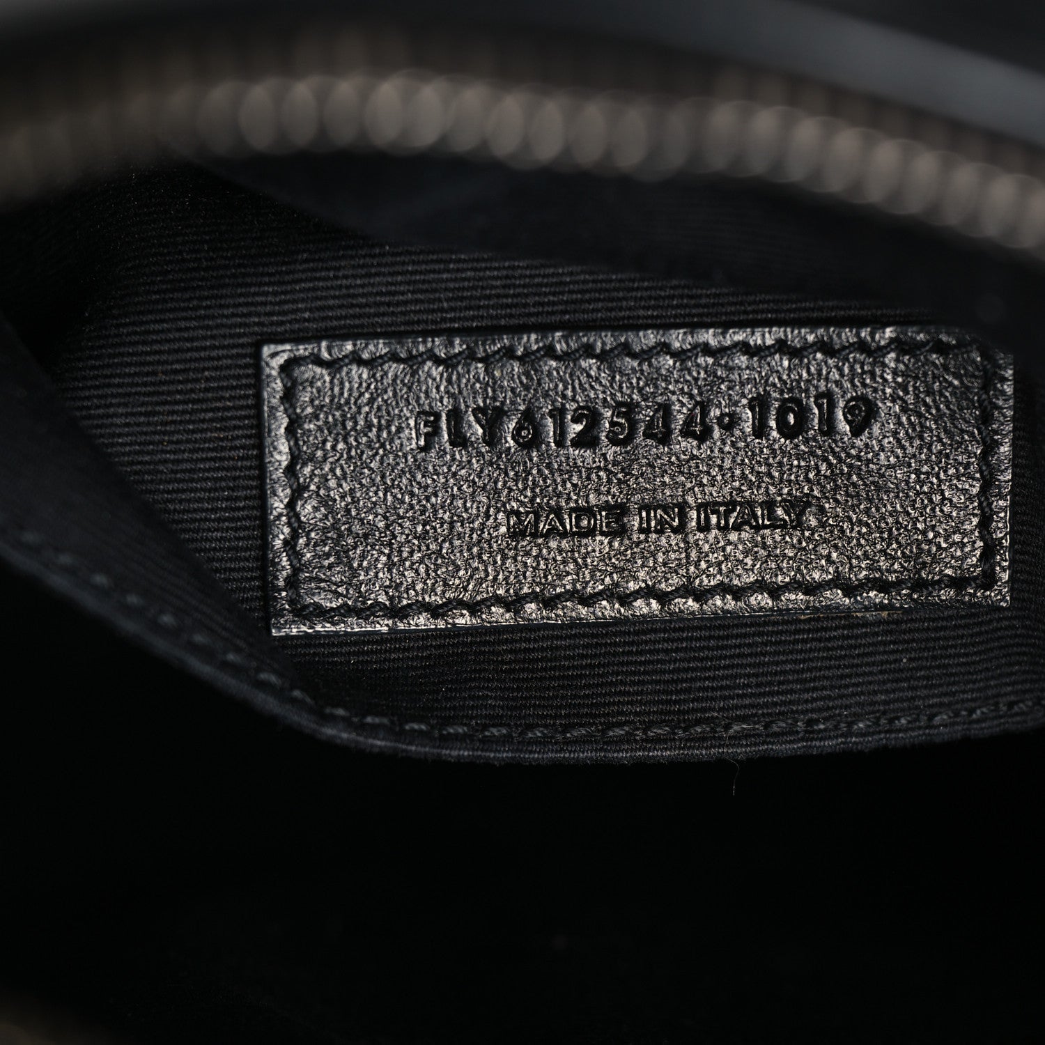 Saint Laurent Calfskin Matelasse Monogram Lou Camera Bag Black 7 of 12