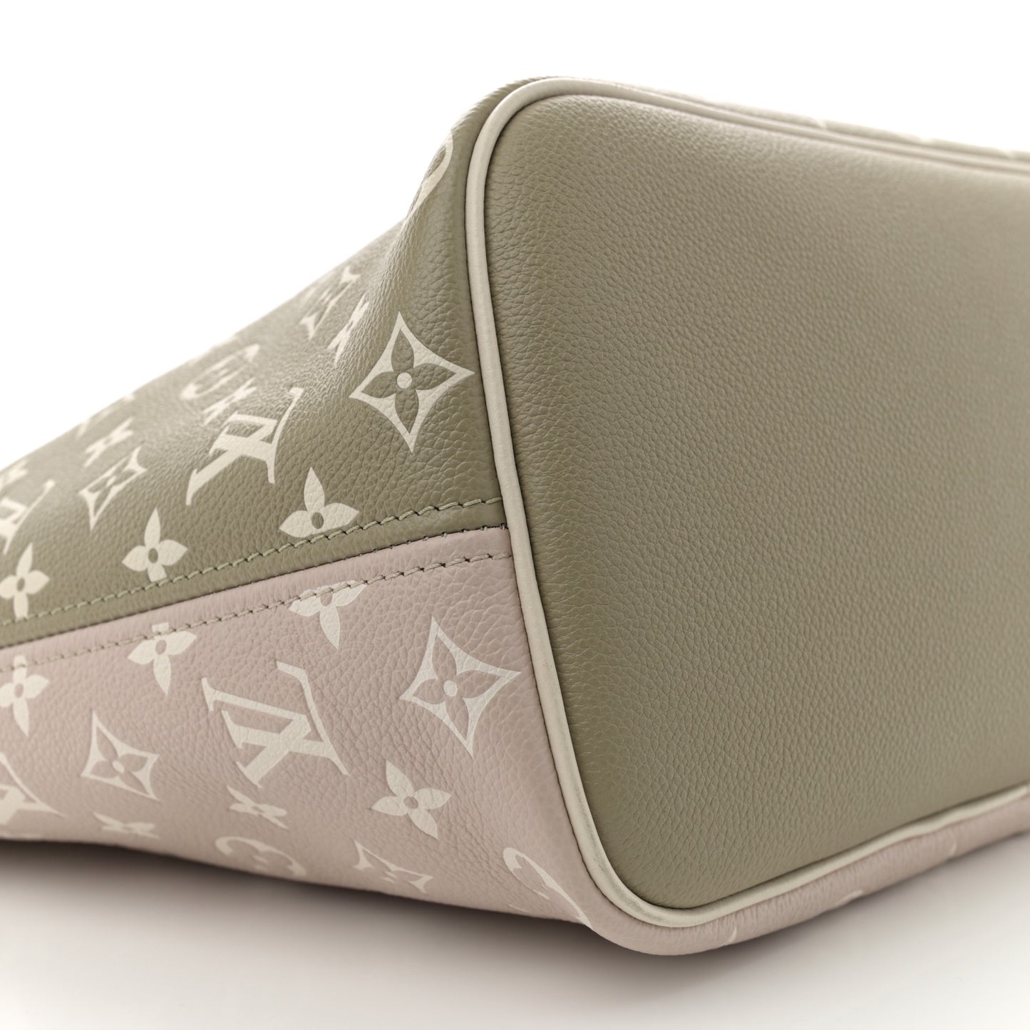 Empreinte Monogram Spring In The City Neverfull MM Kaki Beige Cream