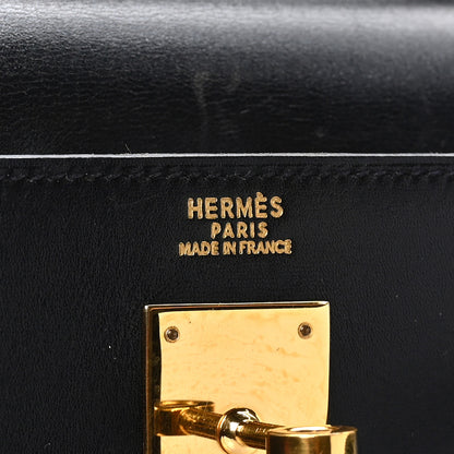 Hermes Box Kelly Sellier 32 Black 6 of 14