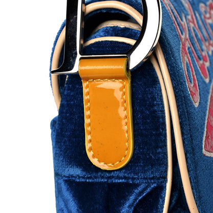 Christian Dior Velour Adiorable 69 Saddle Bag 14 of 14