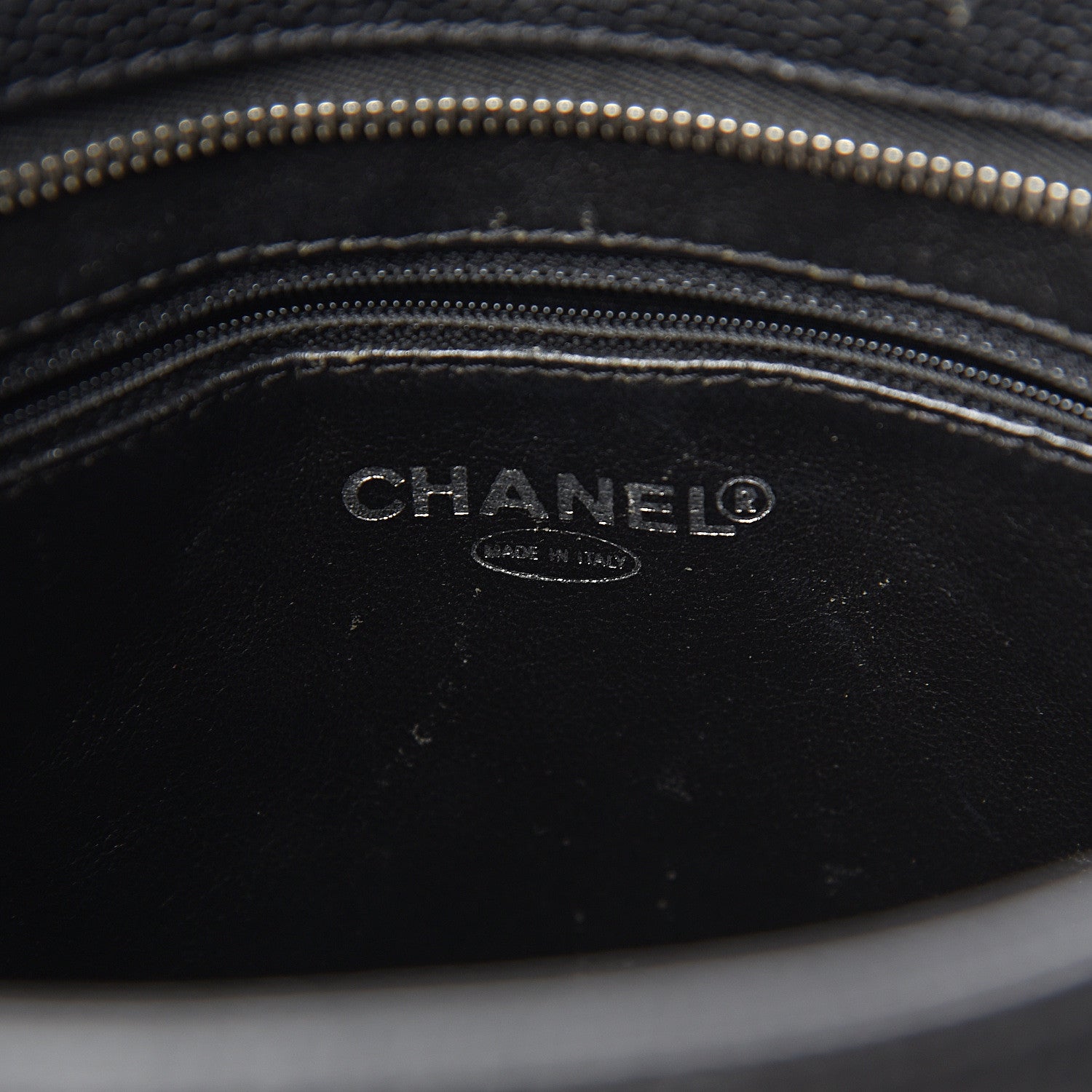 Chanel Caviar Quilted Medallion Tote Black 5 of 10