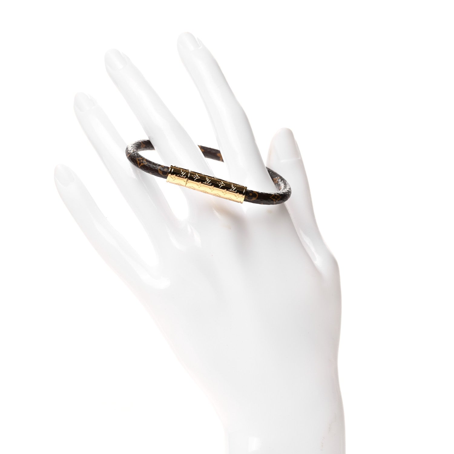 Louis Vuitton Monogram LV Confidential Bracelet 17 2 of 5