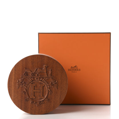 Hermes Mahogany Wood Ex-Libris Twilly Box 8 of 8