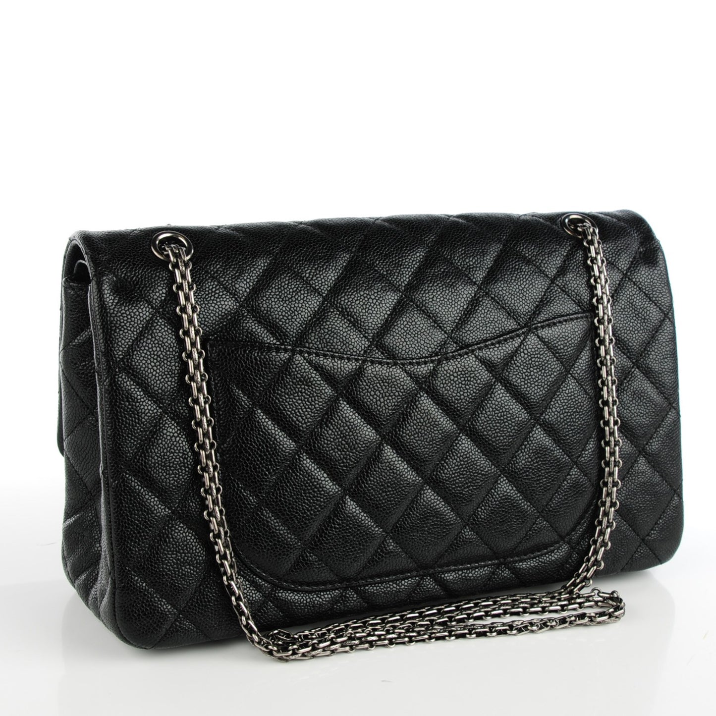 Caviar Quilted 2.55 Reissue 227 Flap Black
