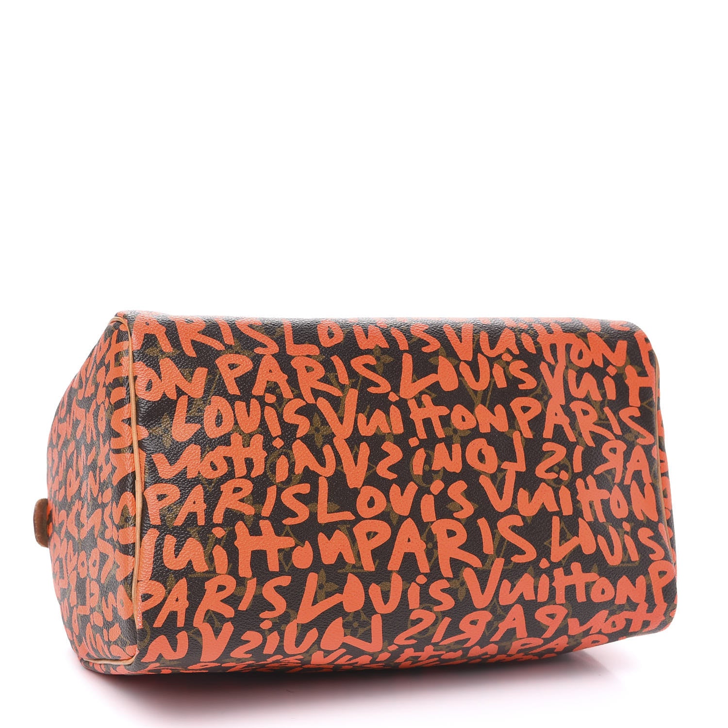 Louis Vuitton Monogram Graffiti Speedy 30 Orange 4 of 14