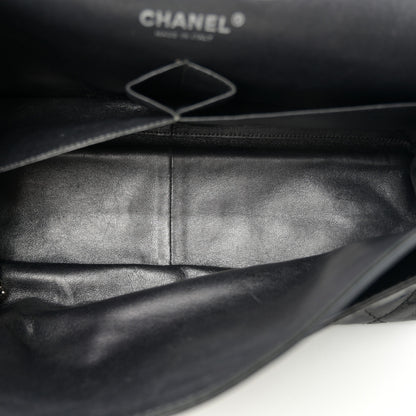 Chanel Metallic Aged Calfskin Quilted 2.55 Reissue 228 Flap Black 5 of 11