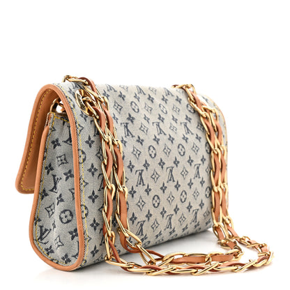 Louis Vuitton Mini Monogram Camille Blue 3 of 10