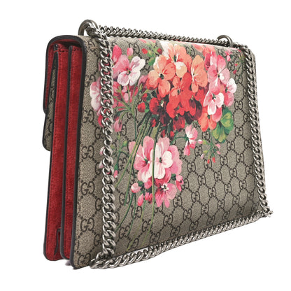 Gucci GG Supreme Monogram Blooms Medium Dionysus Shoulder Bag Beige Multicolor Dry Rose 3 of 10