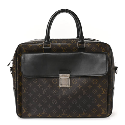 Louis Vuitton Monogram Macassar Soft Briefcase 1 of 13