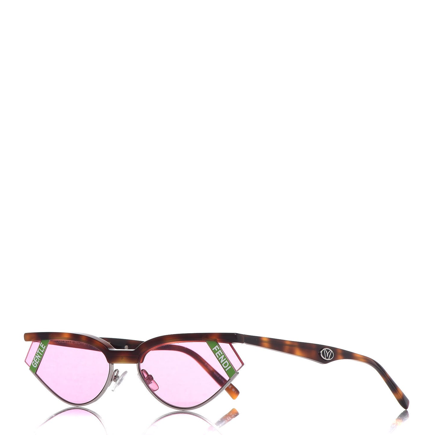x Gentle Monster Cat Eye Sunglasses FF 0369/S Havana Pink