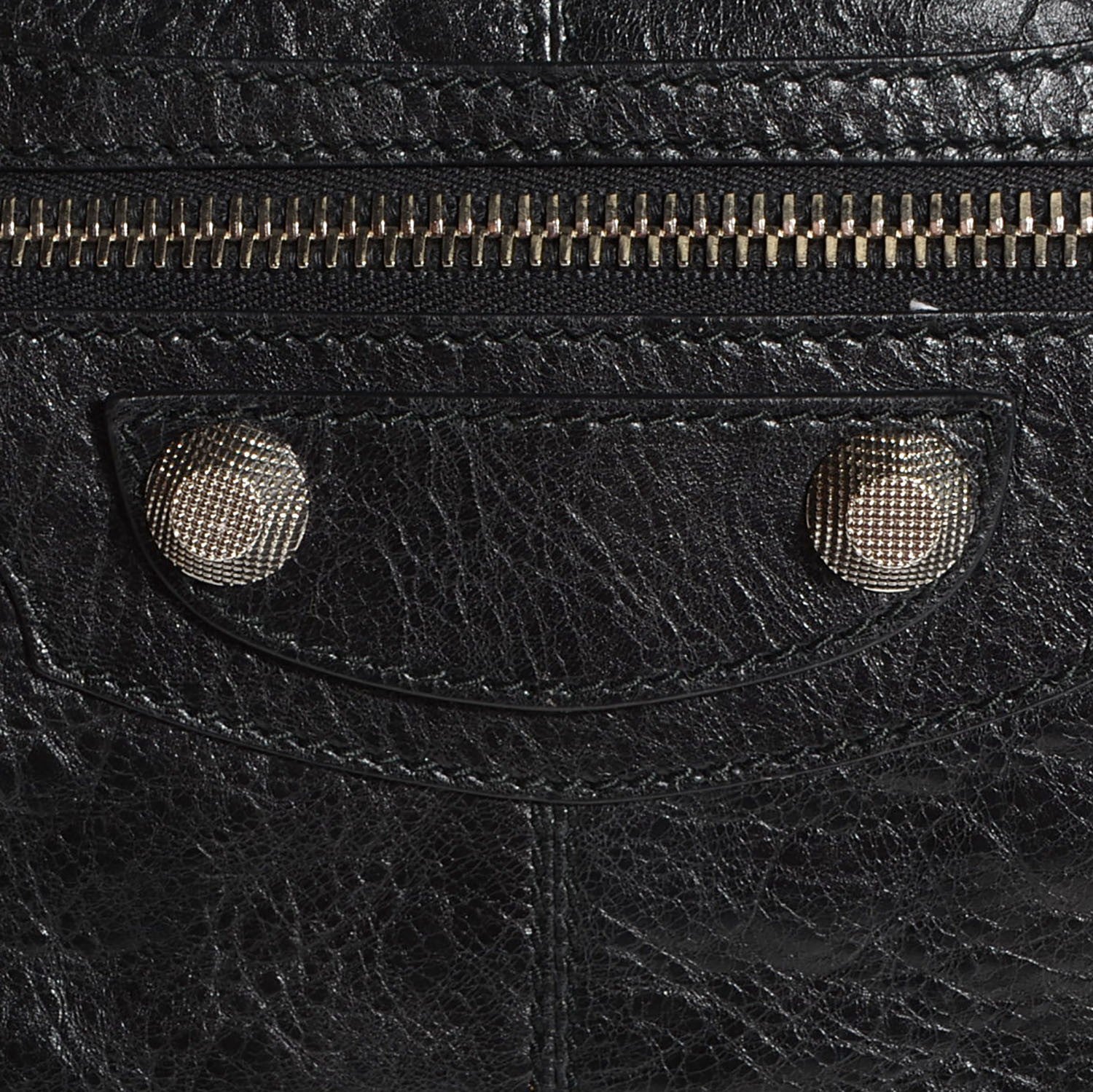 Balenciaga Agneau Giant 12 Silver Hardware Work Black 8 of 16