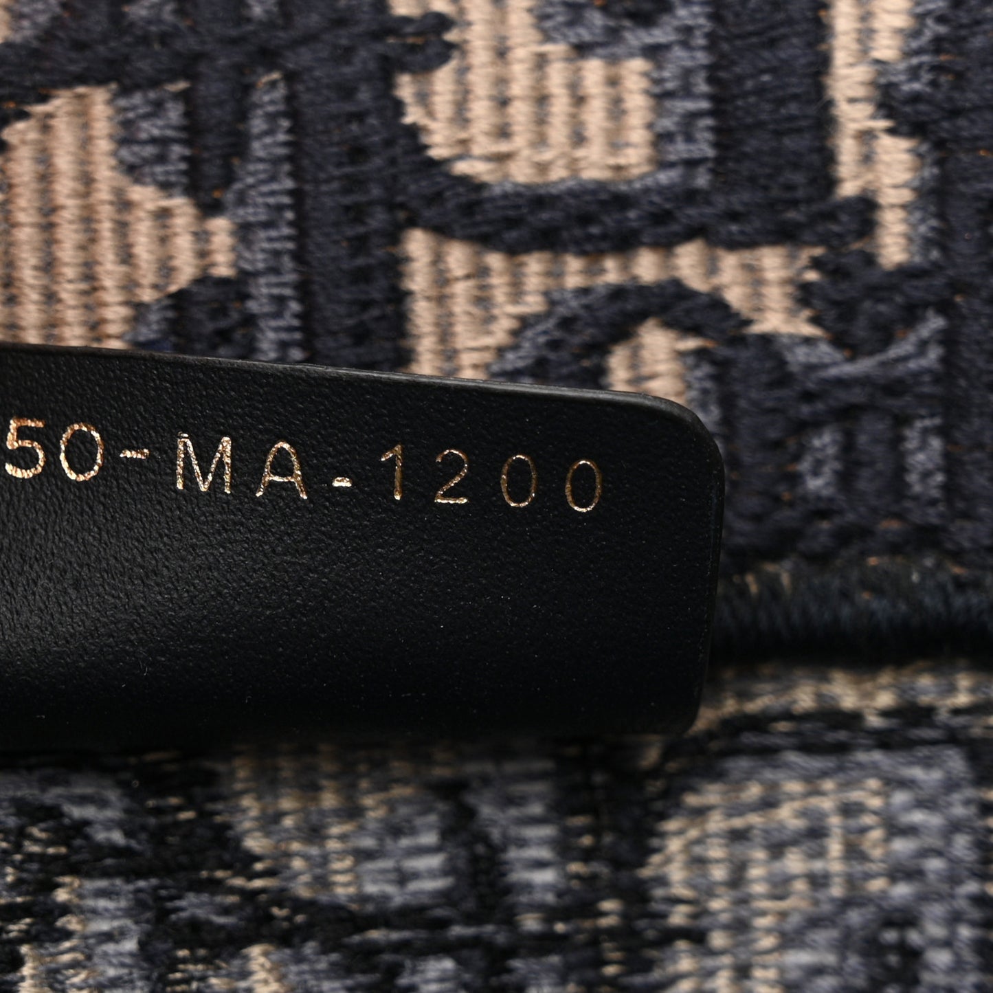 Oblique Book Tote Blue Multicolor