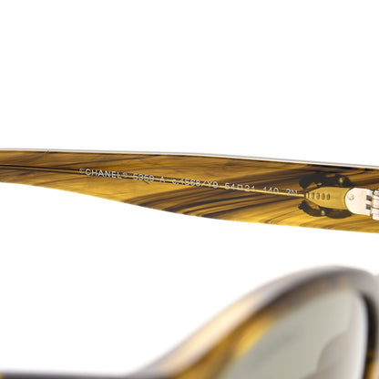 Chanel Acetate Pantos Fall CC Sunglasses 5359-A Green Grey 6 of 8