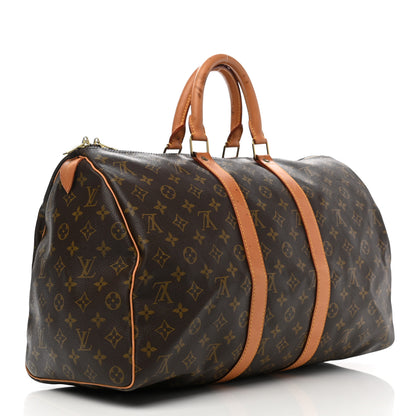 Louis Vuitton Monogram Keepall 45 2 of 12