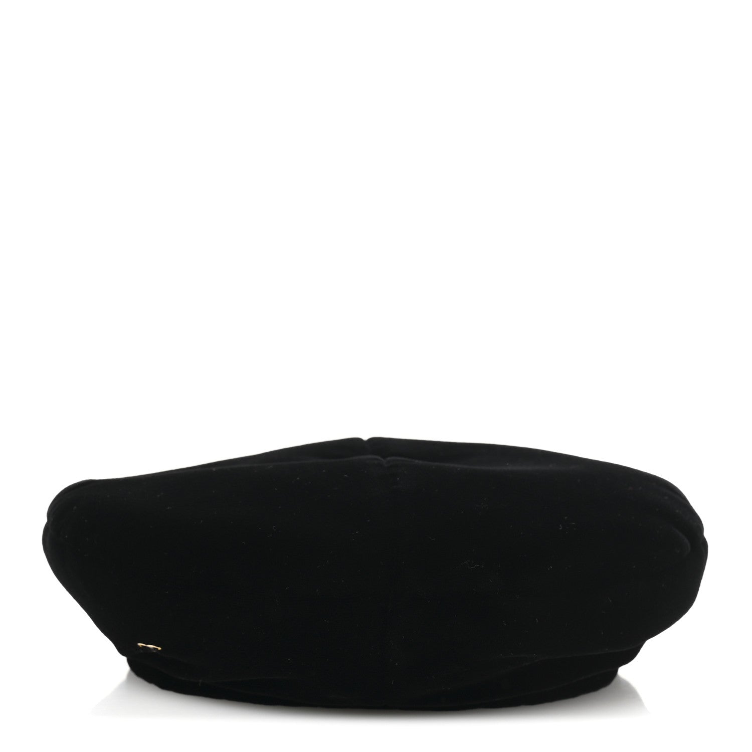 Chanel Velvet Beret Hat S Black 4 of 8