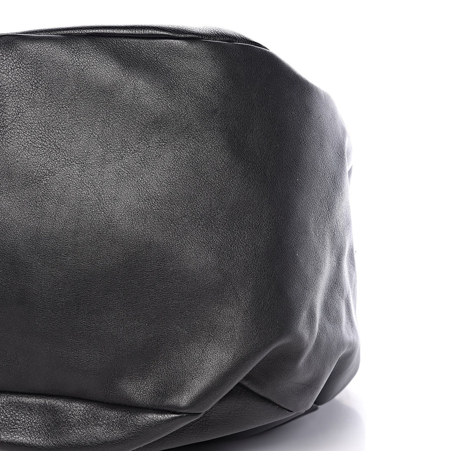 Calfskin Lois Shoulder Bag Black