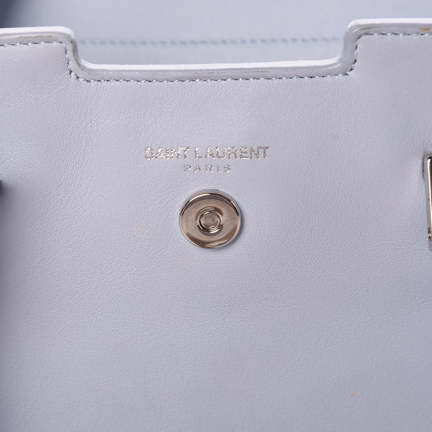 Calfskin Monogram Baby Cabas Sugar Paper