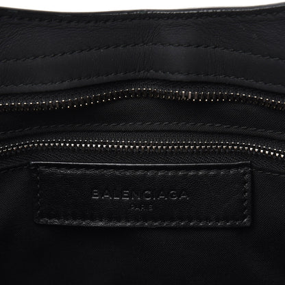Balenciaga Ribbed Neoprene Classic Silver Hardware City Black 7 of 12