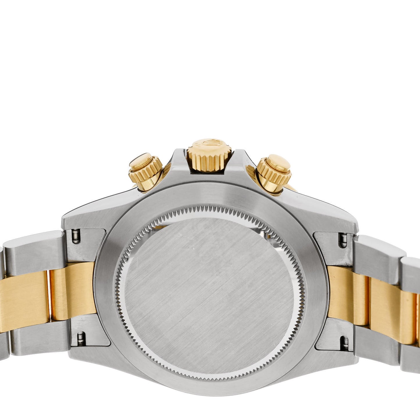 Stainless Steel 18K Yellow Gold 40mm Oyster Perpetual Cosmograph Daytona Watch White 116503
