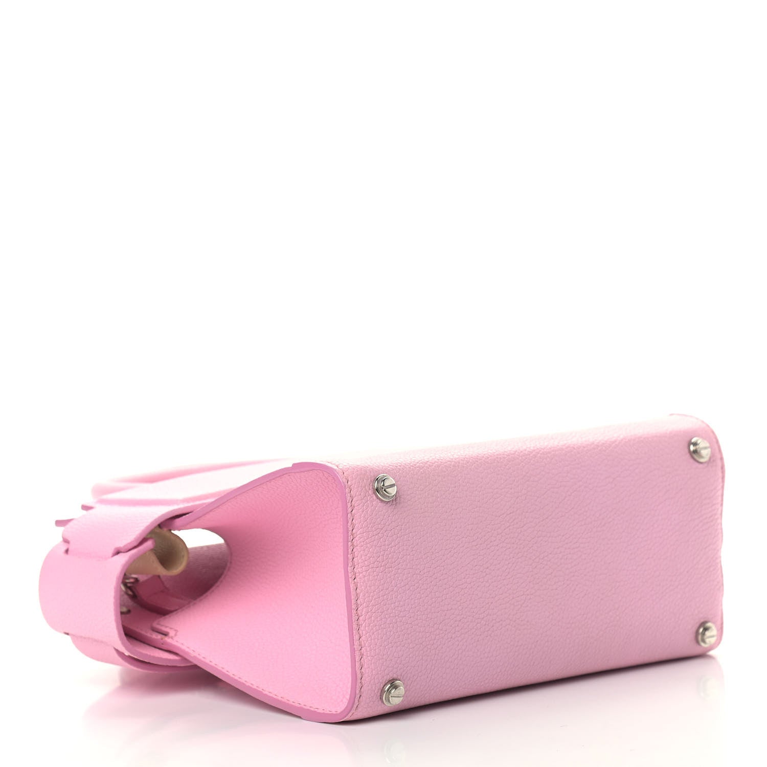 Givenchy Grained Calfskin Mini Horizon Satchel Bright Pink 4 of 11