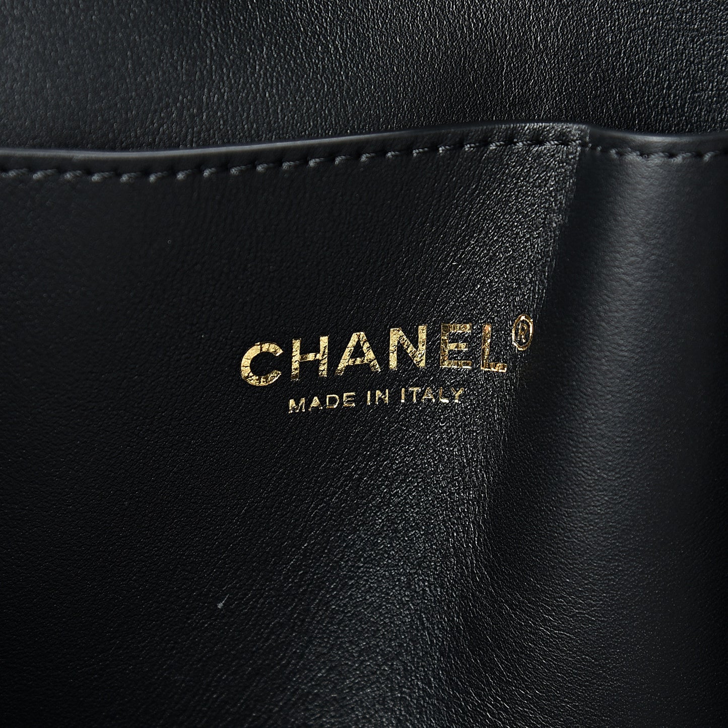 Calfskin Large Serial Shopper Tote Black