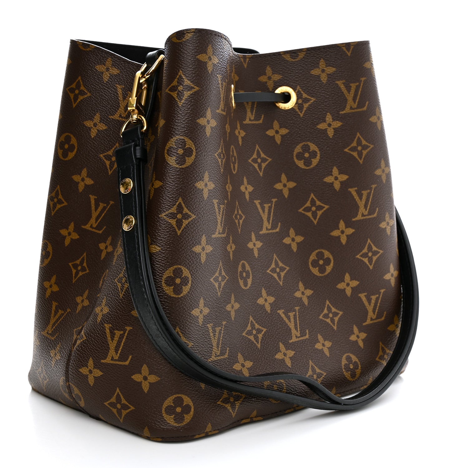 Louis Vuitton Monogram Neonoe MM Black 3 of 8
