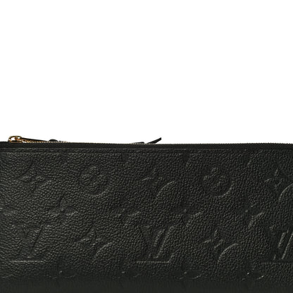 Louis Vuitton Empreinte Adele Wallet Black 9 of 12