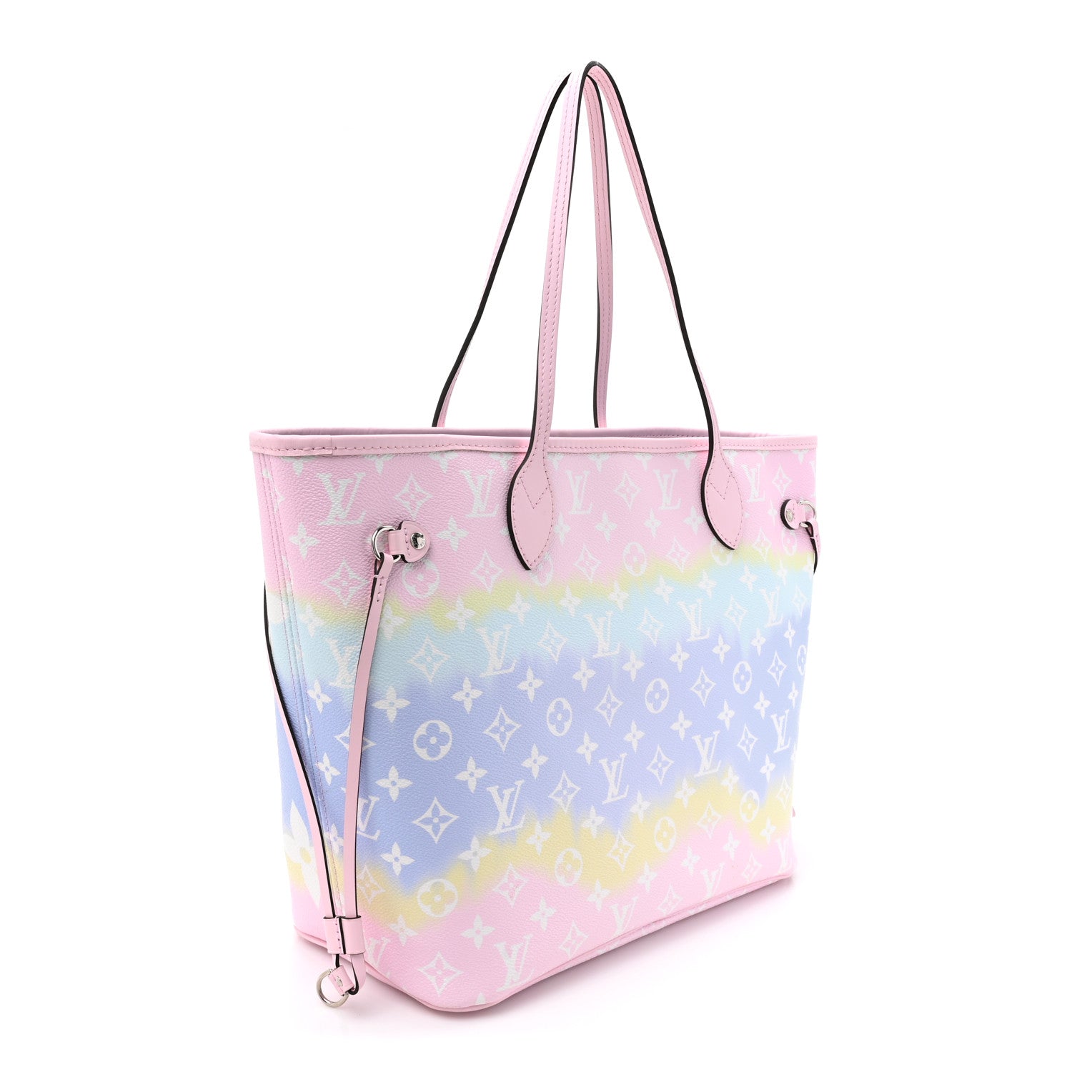 Louis Vuitton Monogram Escale Neverfull MM Pastel 3 of 13