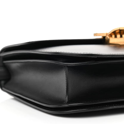 Celine Box Calfskin Medium Classic Box Flap Bag Black 8 of 12