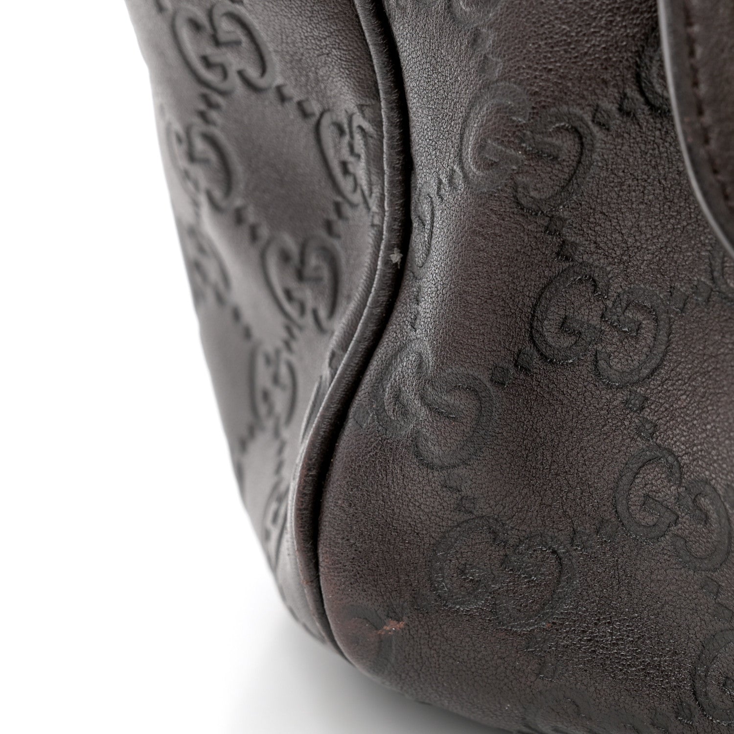 Gucci Guccissima Medium Sukey Tote Chocolate 13 of 20