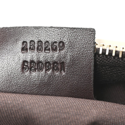 Gucci GG Supreme Monogram Belt Bag Dark Brown 7 of 10