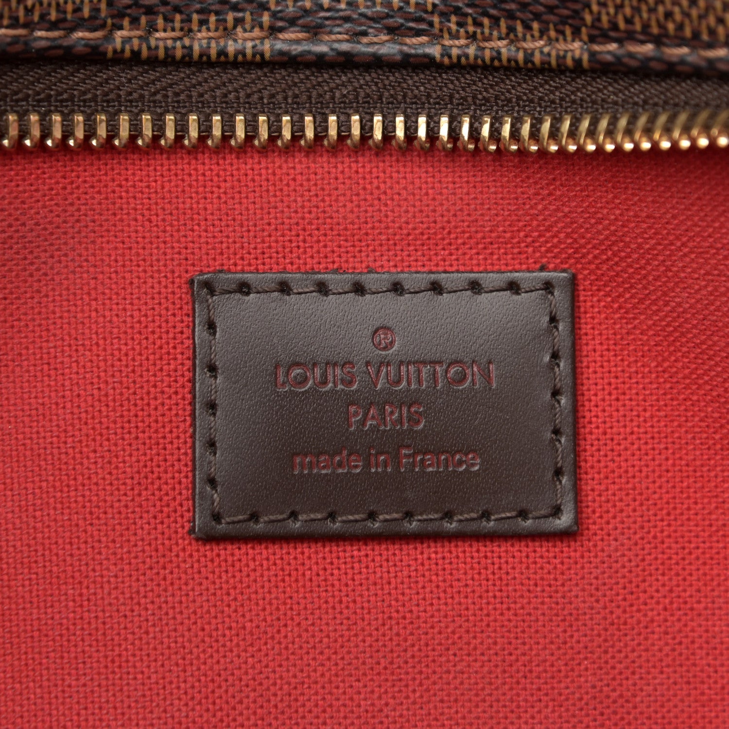 Louis Vuitton Damier Ebene Bloomsbury GM 6 of 10