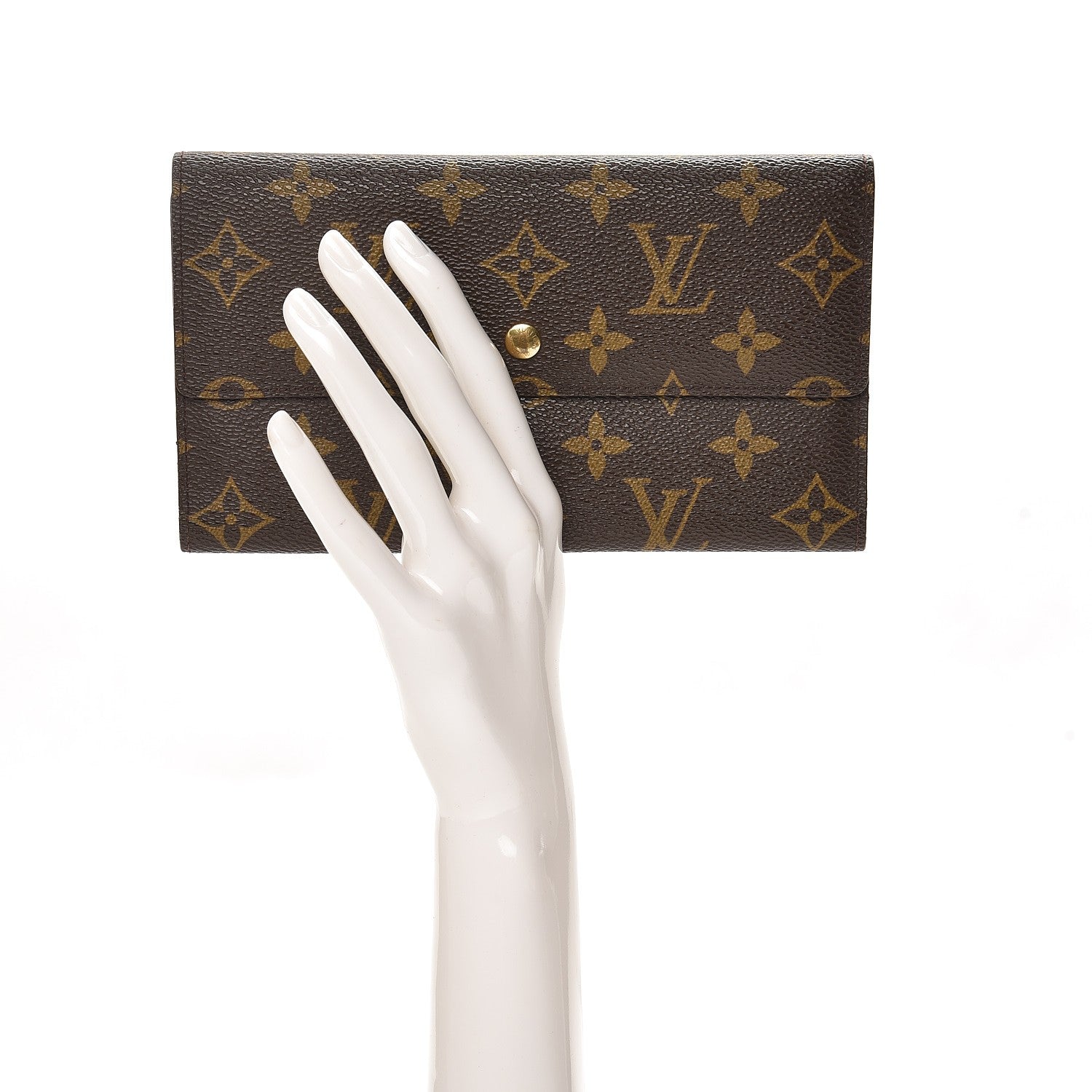 Louis Vuitton Monogram Porte Tresor International Wallet 2 of 9