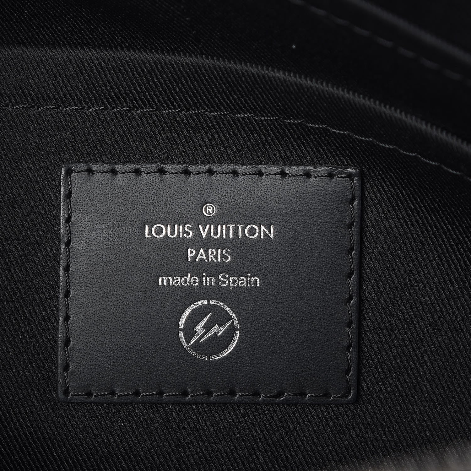 Louis Vuitton Monogram Eclipse Apollo MM Black 6 of 9