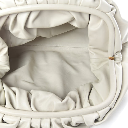 Bottega Veneta Smooth Butter Calf The Pouch Oversized Clutch Mist 4 of 7