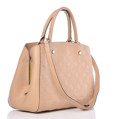 Louis Vuitton Empreinte Montaigne MM Dune 4 of 10