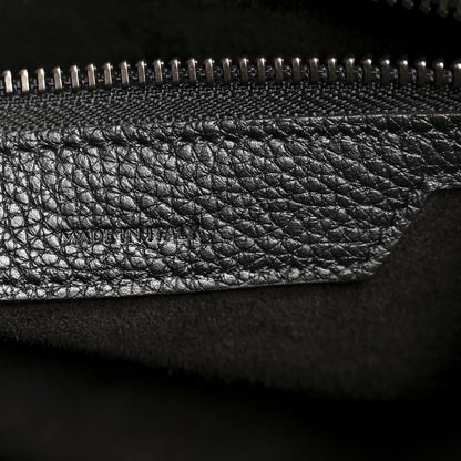 Celine Drummed Calfskin Micro Luggage Black 7 of 13