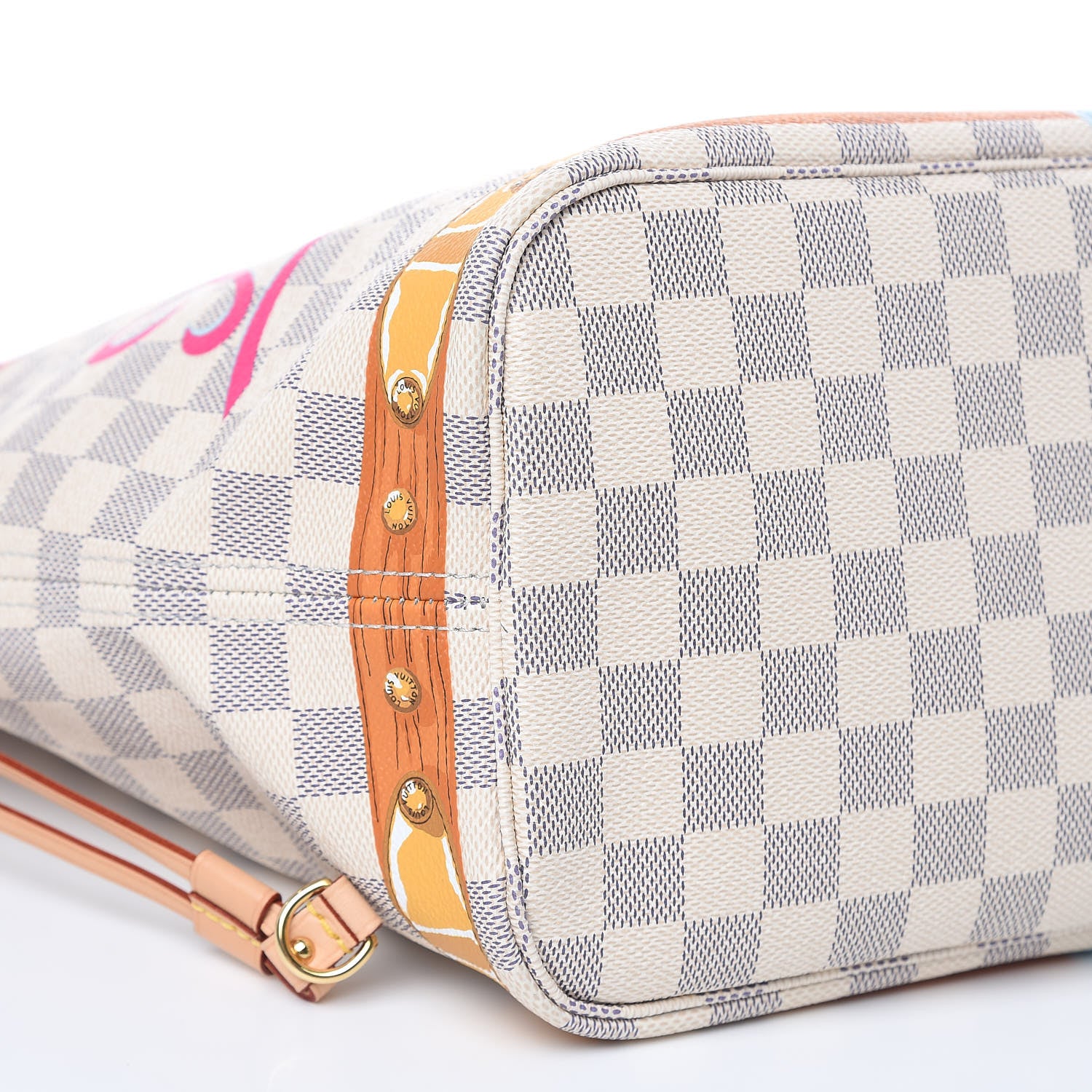 Louis Vuitton Damier Azur Summer Trunks Miami Neo Neverfull MM 9 of 12