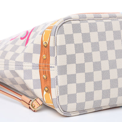 Louis Vuitton Damier Azur Summer Trunks Miami Neo Neverfull MM 9 of 12