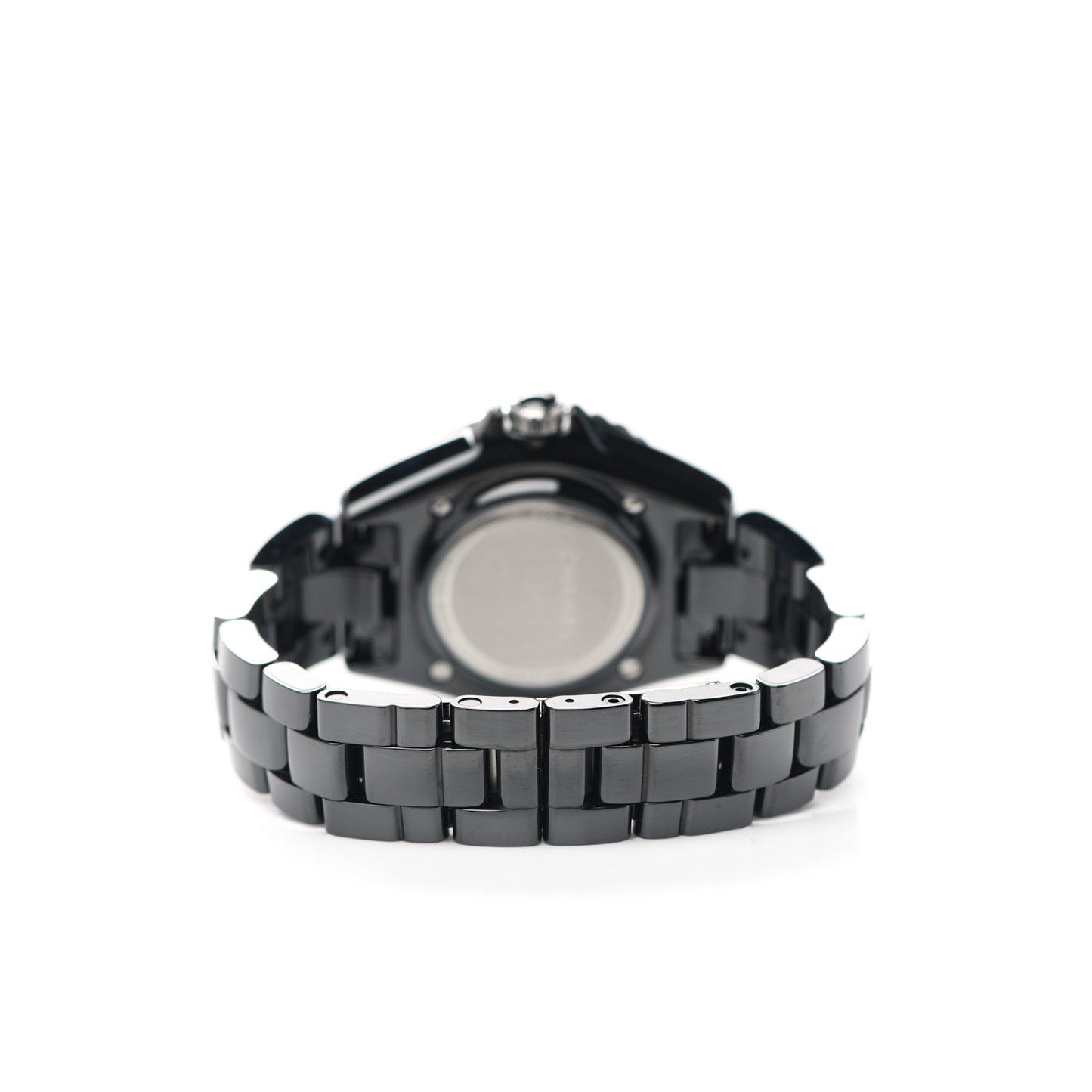 Stainless Steel Ceramic 33mm J12 Electro Quartz Watch Black