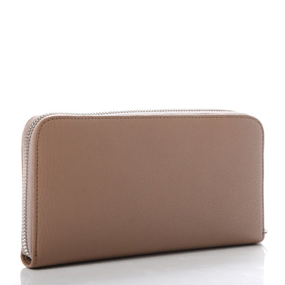 Givenchy Sugar Goatskin Pandora Zip Around Wallet Beige 3 of 9