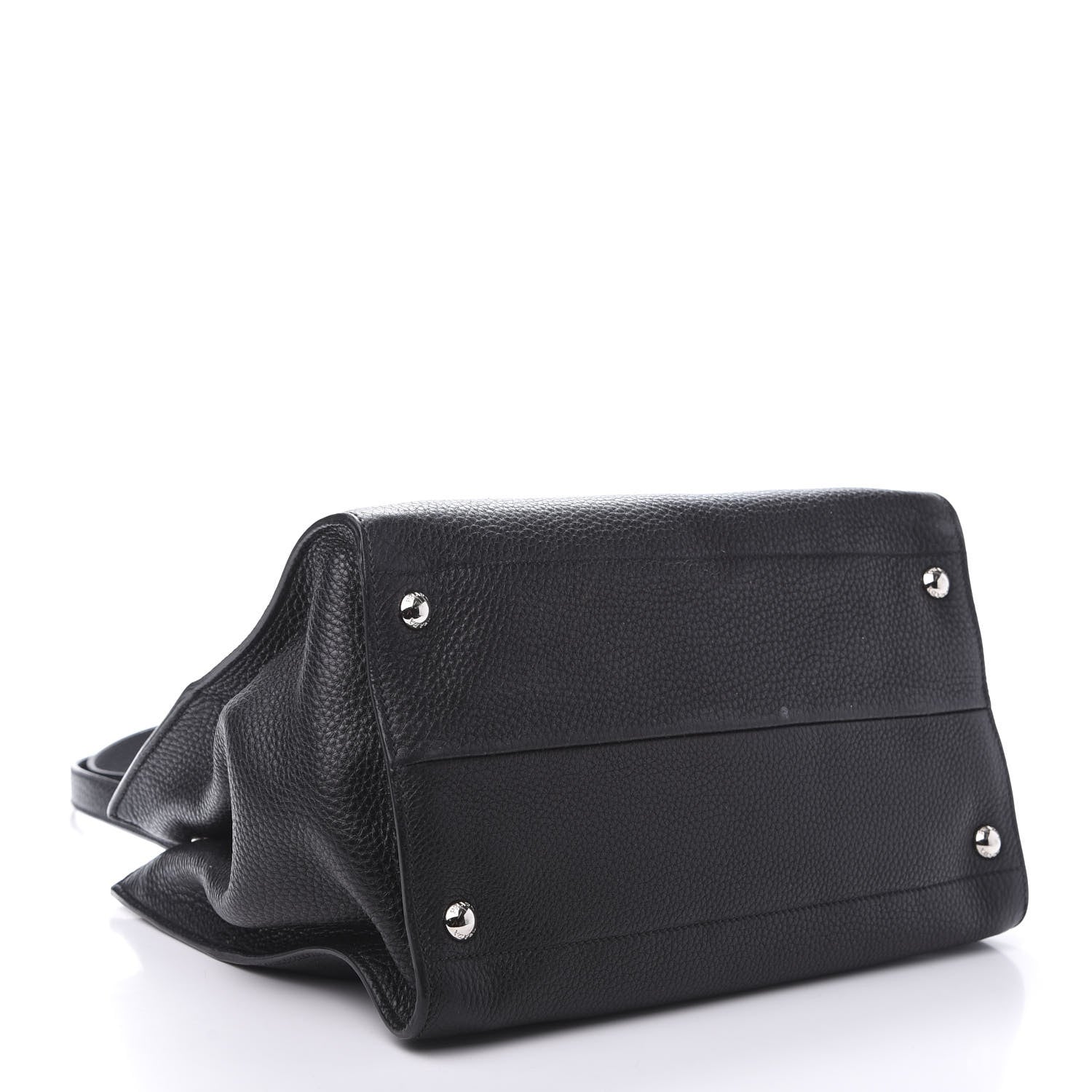 Prada Vitello Daino Shopping Tote Black 4 of 10