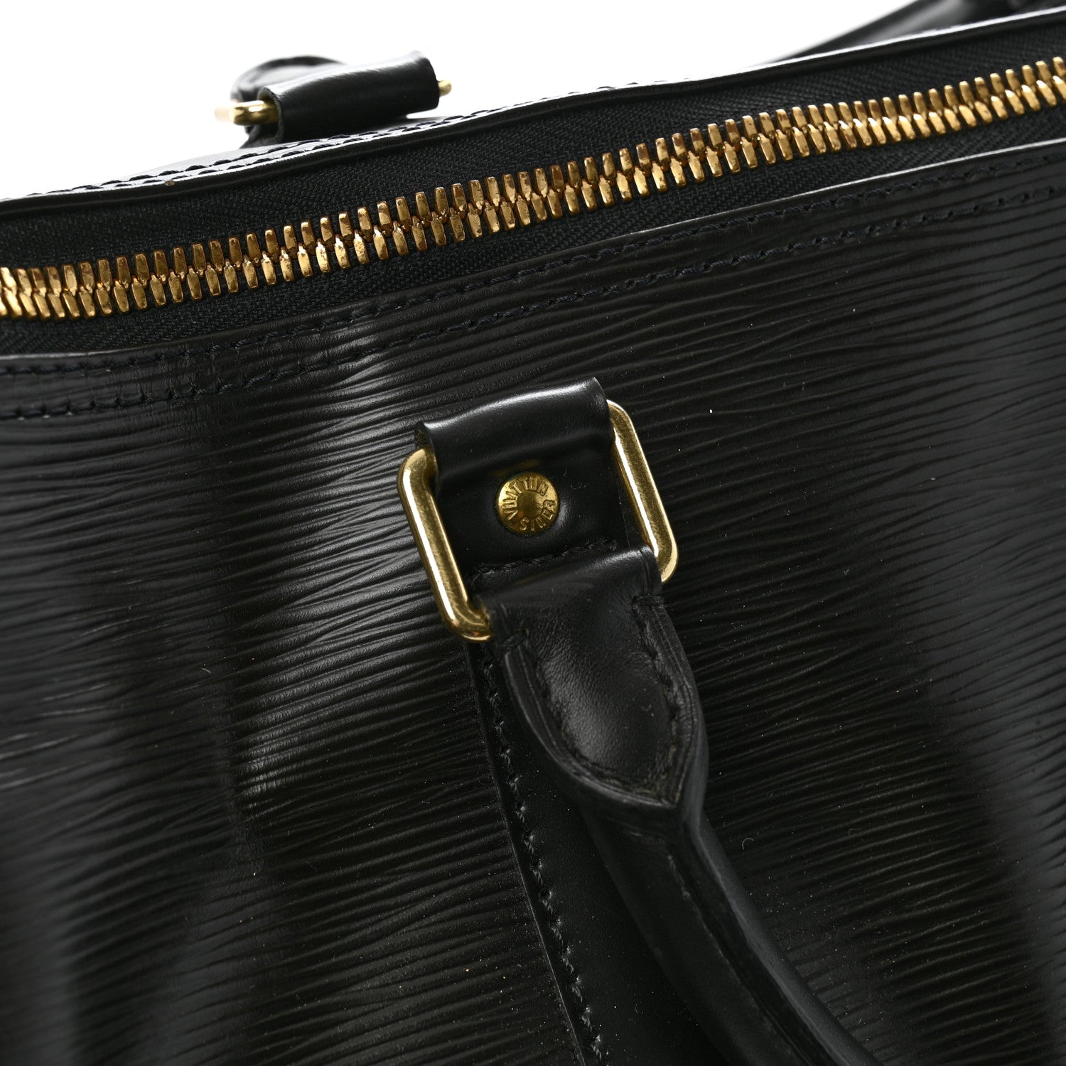 Louis Vuitton Epi Keepall 55 Black 12 of 13