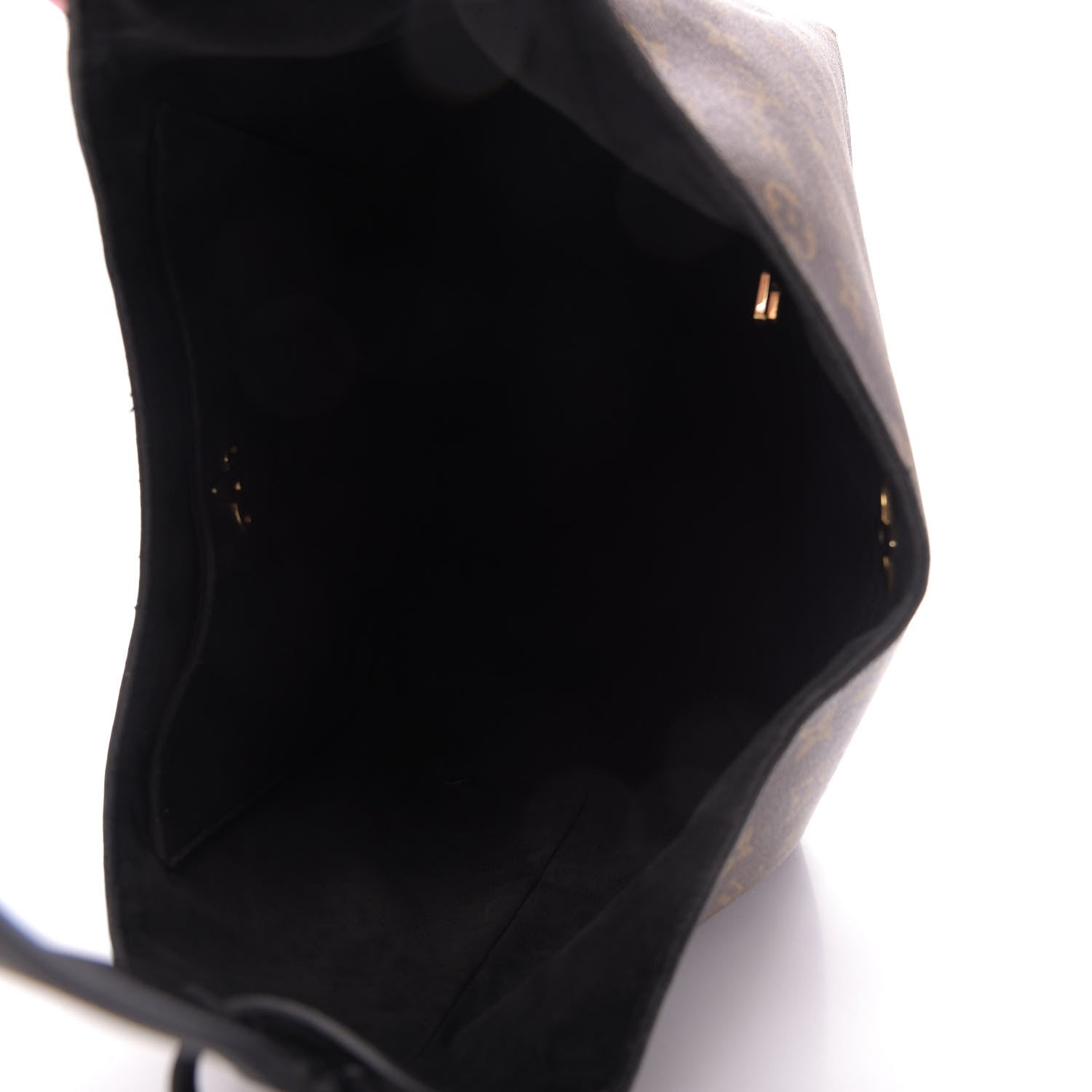 Louis Vuitton Monogram Flower Hobo Black 5 of 14