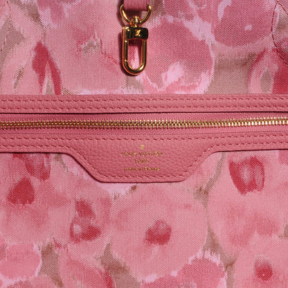 Louis Vuitton Monogram Articles de Voyage Ikat Neverfull GM Rose Velours 6 of 7