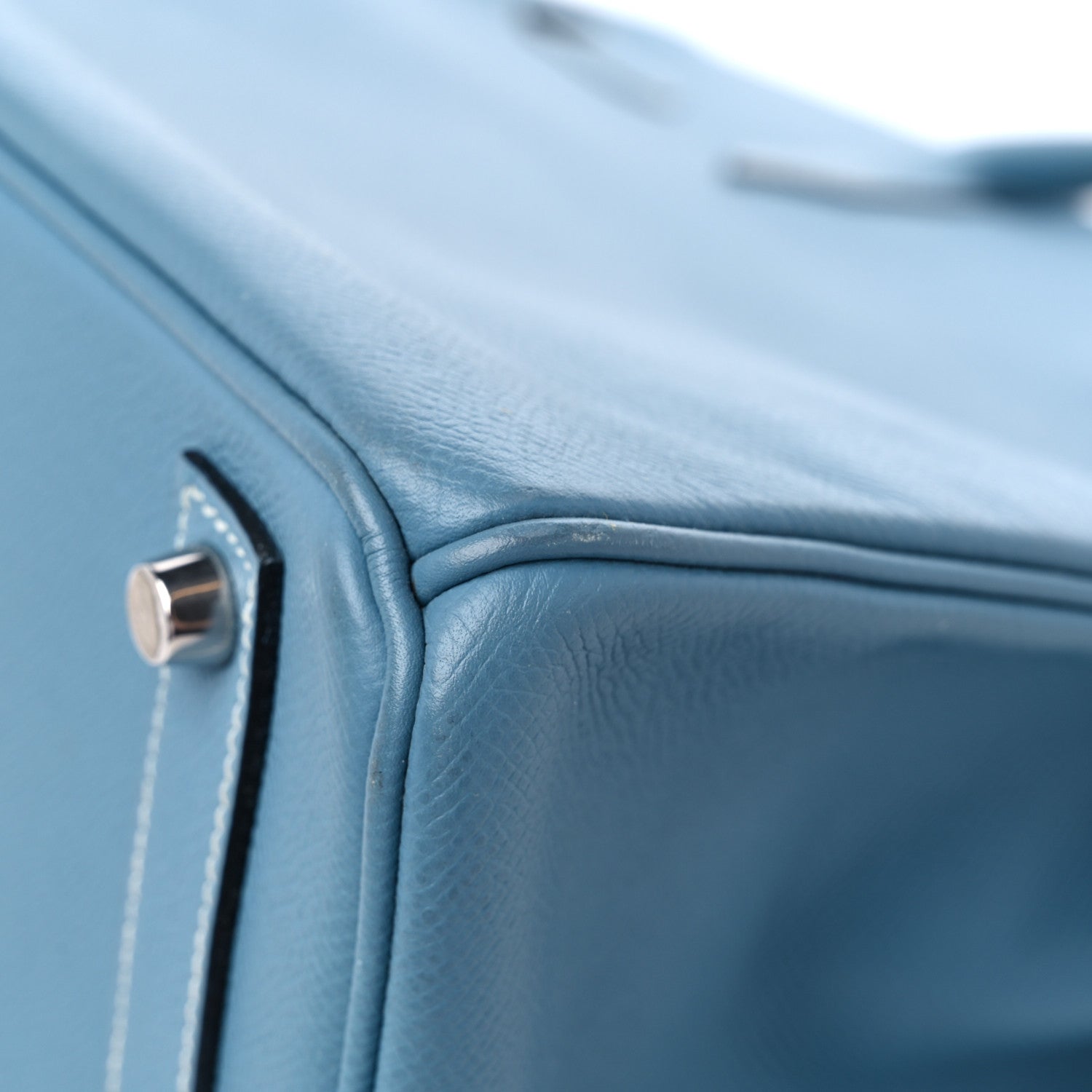 Hermes Epsom HAC Birkin 32 Blue Jean 11 of 12